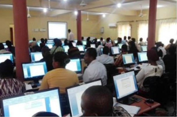 Candidates are writing JAMB examination in Abia State CBT Centres
